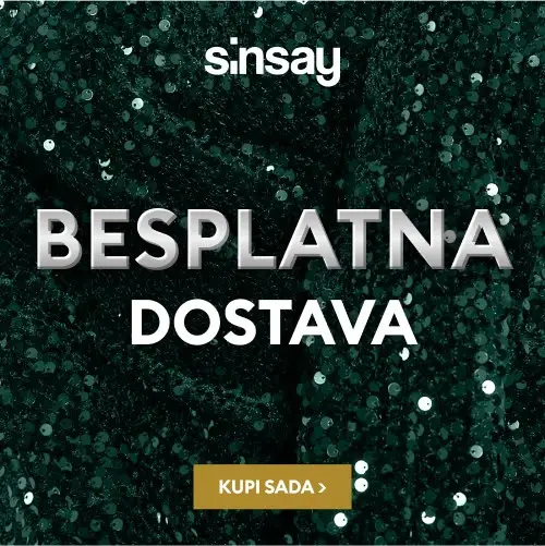 besplatna dostava u sinsay
