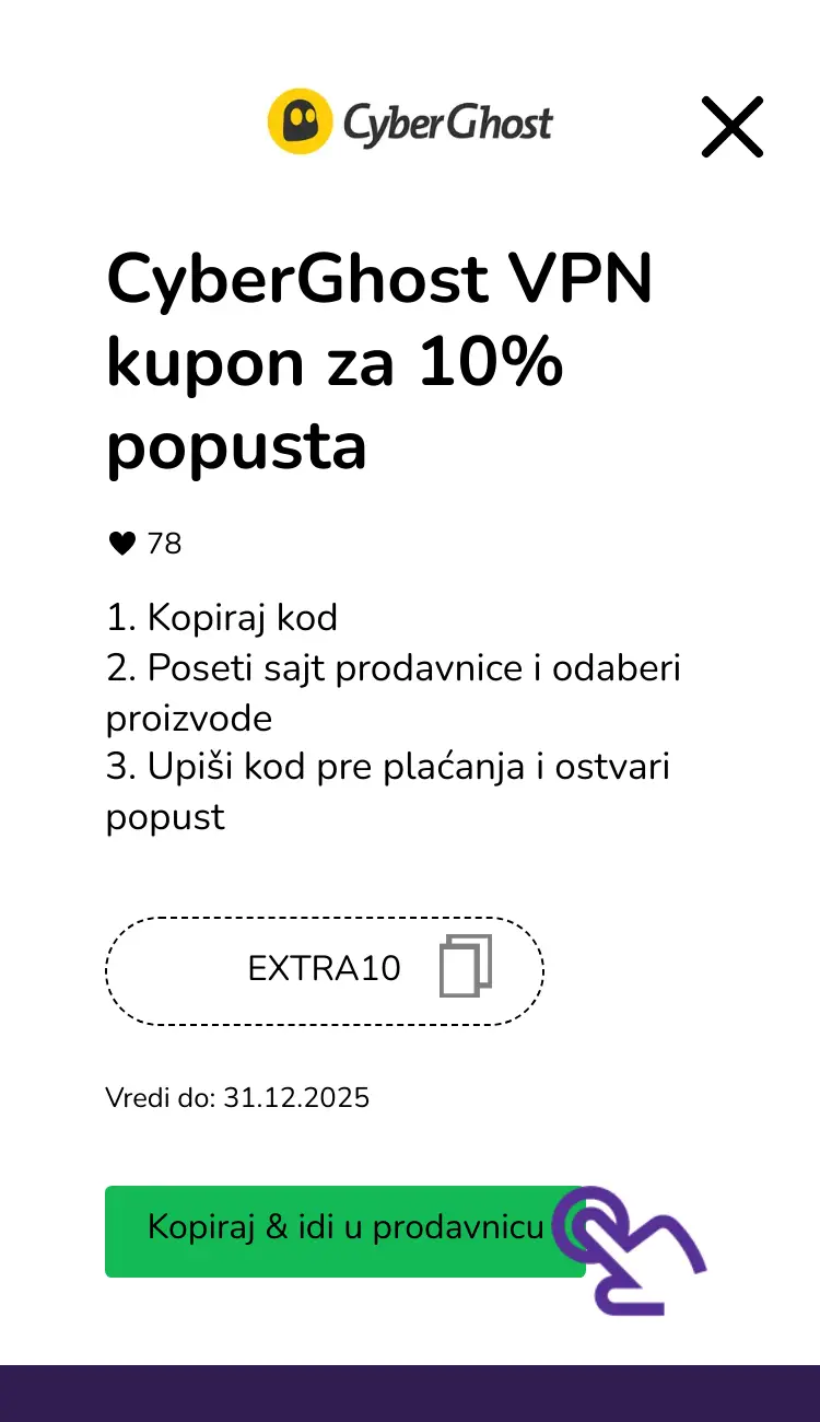 klik na kupon